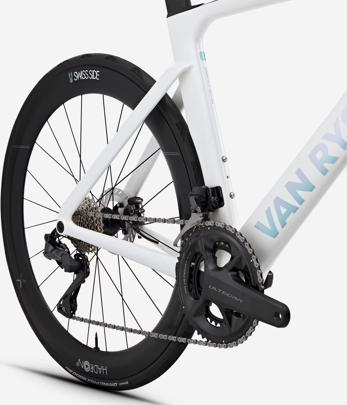 Vélo de Route Van Rysel RCR-F Pro Shimano Ultegra Di2 12V 700 mm Blanc