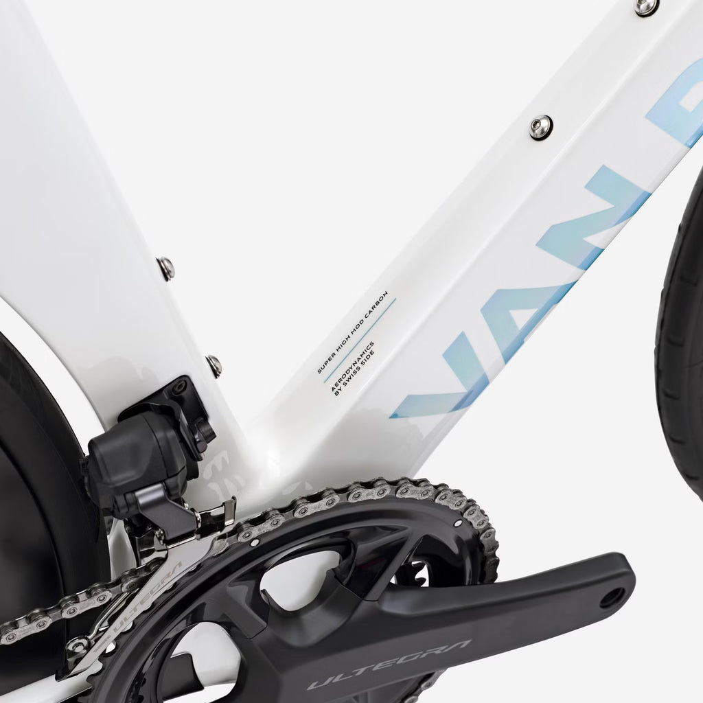 Vélo de Route Van Rysel RCR-F Pro Shimano Ultegra Di2 12V 700 mm Blanc