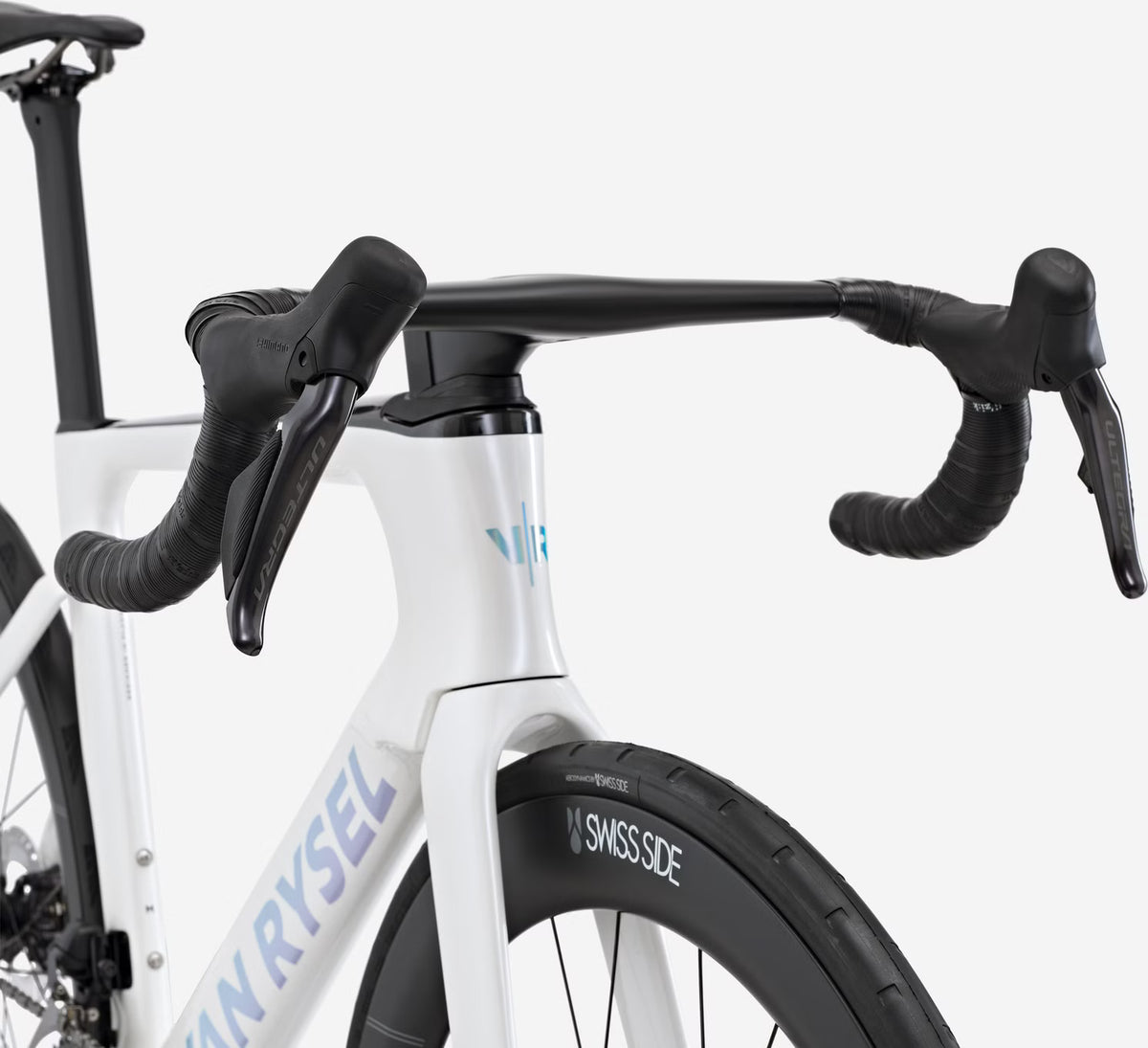 Vélo de Route Van Rysel RCR-F Pro Shimano Ultegra Di2 12V 700 mm Blanc
