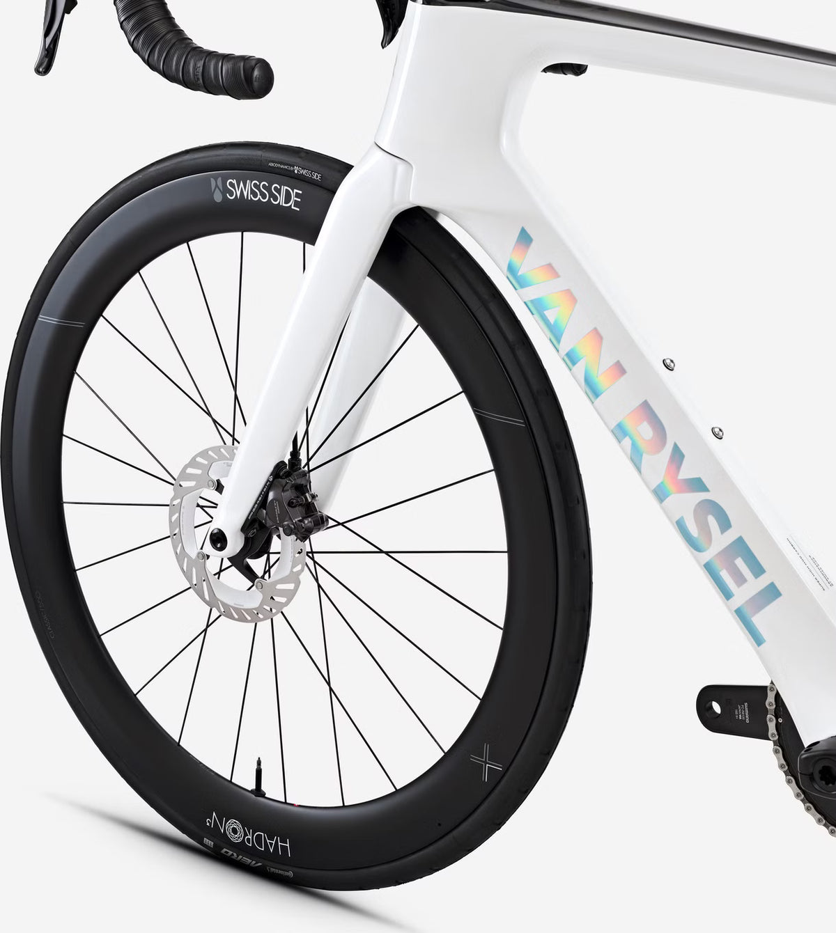 Vélo de Route Van Rysel RCR-F Pro Shimano Ultegra Di2 12V 700 mm Blanc