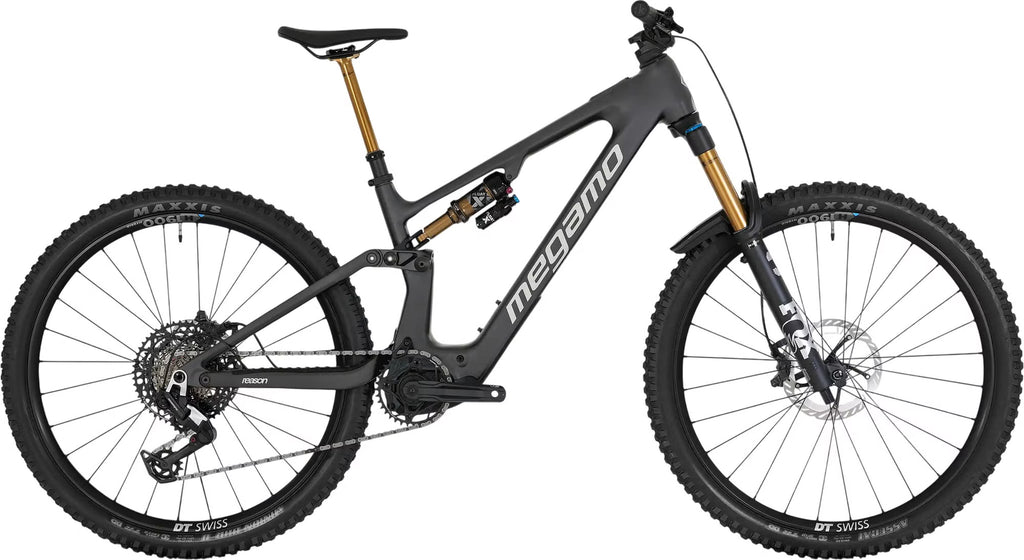 VTT Électrique Tout-Suspendu Megamo Reason AL 03 Sram 12V 800Wh 150Nm 29" Noir 2027