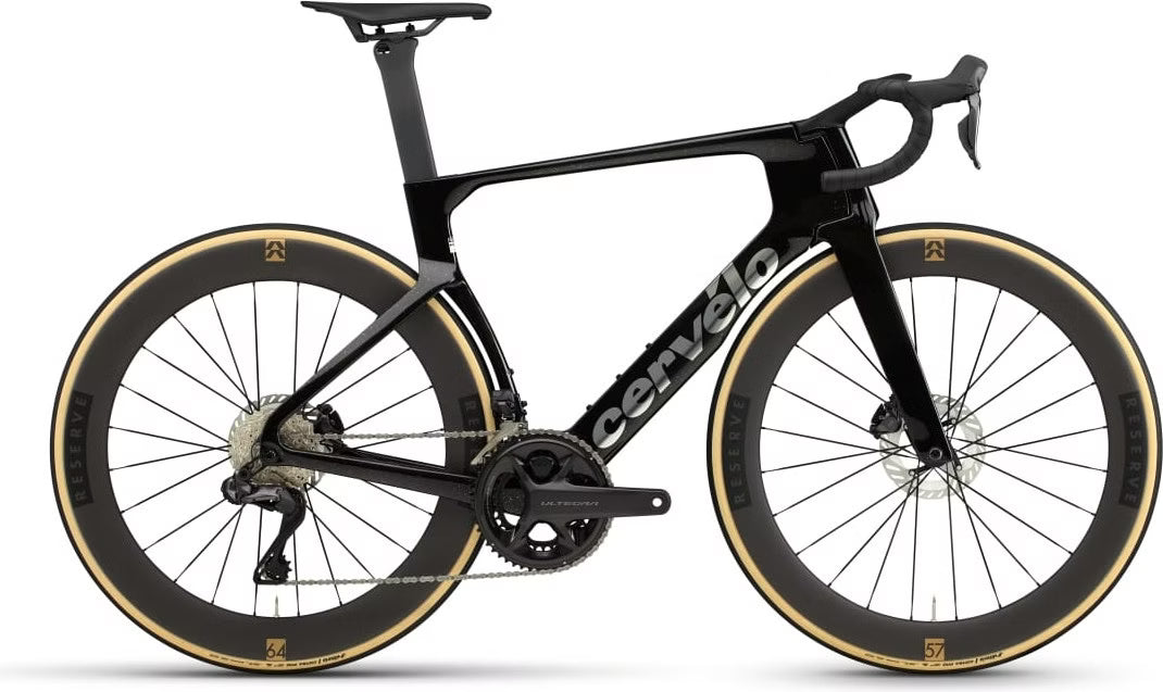 Vélo de Route Cervélo S5 Shimano Ultegra Di2 12V 700 mm Noir 2027